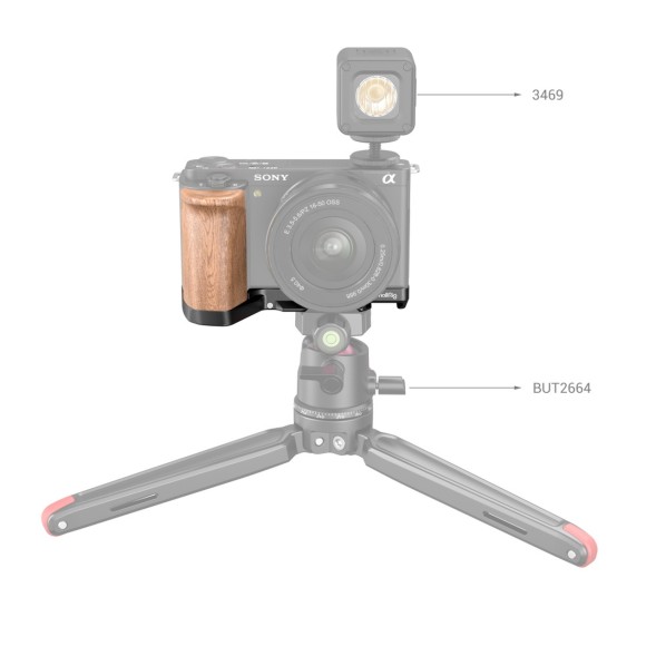 L-площадка SmallRig 3706 для Sony ZV-E10 (снято с производства)