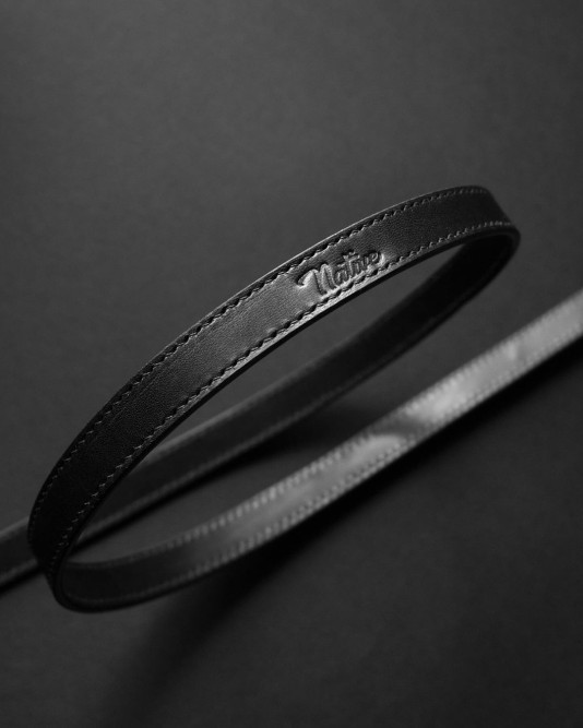 Шкіряний ремінь Native Black 110 см