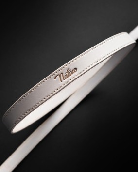 Шкіряний ремінь Native White 130 см