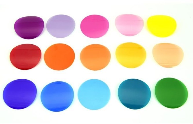 Набір кольорових гелів Godox V-11C для AK-R1