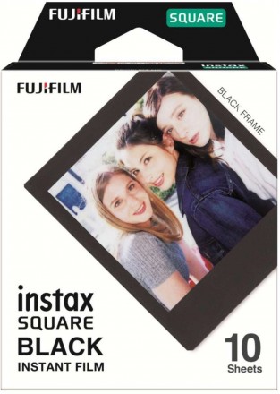Фотобумага Fujifilm INSTAX SQUARE BLACK (86х72мм 10шт)