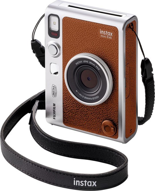 Фотокамера моментального друку Fujifilm INSTAX Mini EVO Hybrid Brown (16812508)