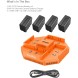 Зарядное устройство для SmallRig NP-F 4-Channel Camera Battery Charger
