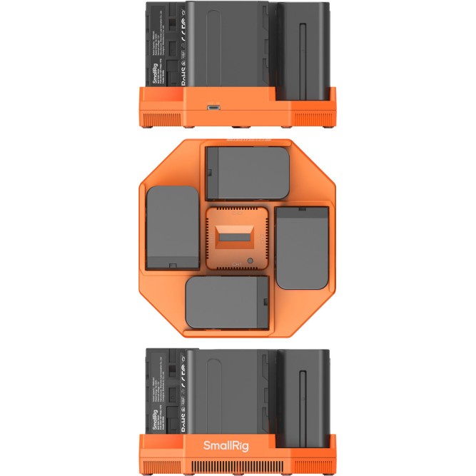 Зарядний пристрій SmallRig NP-F 4-Channel Camera Battery Charger