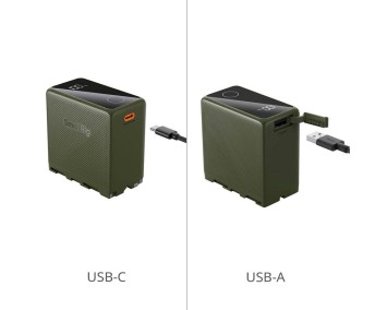 Акумулятор SmallRig USB-C Rechargeable Camera Battery for Sony NP-F970 (Green)