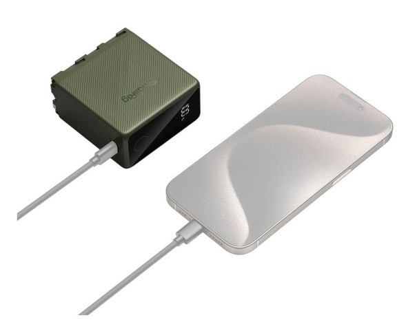 Аккумулятор SmallRig USB-C Rechargeable Camera Battery for Sony NP-F970 (Green)