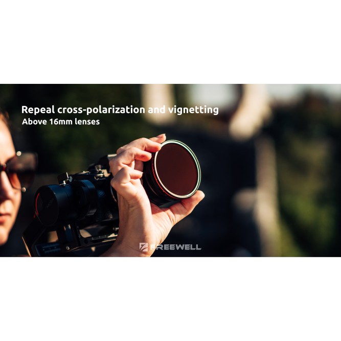 Змінний ND фільтр Freewell 82mm ND 6-9 стопів