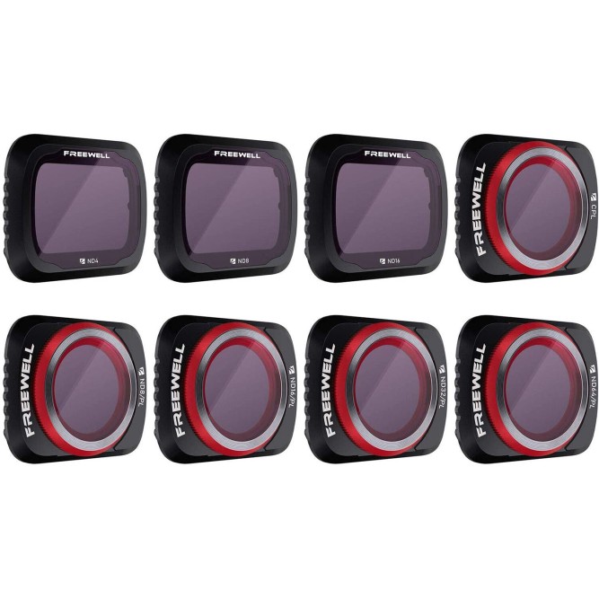 Набір фільтрів Freewell All Day - 8Pack для DJI Mavic Air 2