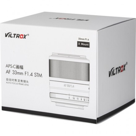Объектив Viltrox AF 33mm f/1.4 XF для Fujifilm X (Black)