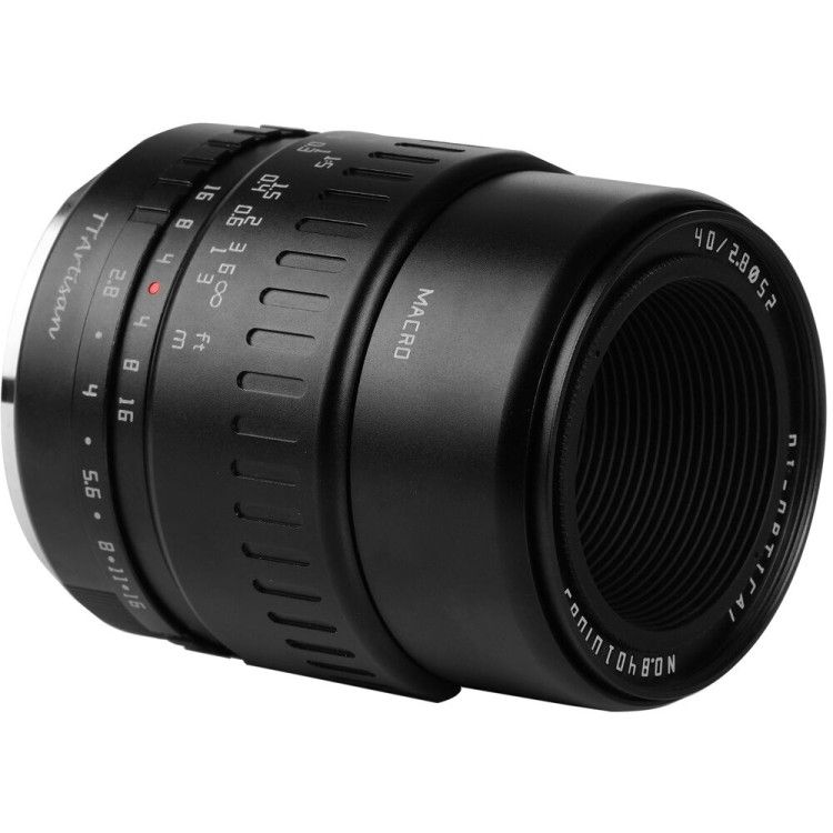 Объектив TTArtisan 40mm f/2.8 E Macro для Sony (APS-C)