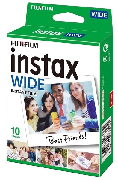 Фотопапір Fujifilm INSTAX WIDE REG, GLOSSY (108х86мм 10шт)