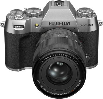 Камера FUJIFILM X-T50 silver kit XF 16-50mm f/3.5-5.6