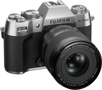 Камера FUJIFILM X-T50 silver kit XF 16-50mm f/3.5-5.6