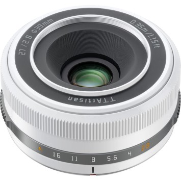 Обʼєктив TTArtisan AF 27mm f/2.8 X для Fujifilm (White)