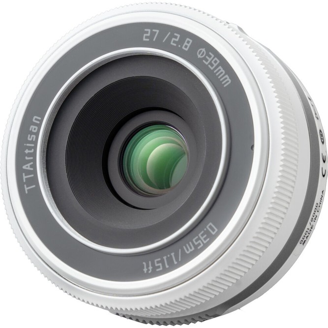 Обʼєктив TTArtisan AF 27mm f/2.8 X для Fujifilm (White) 