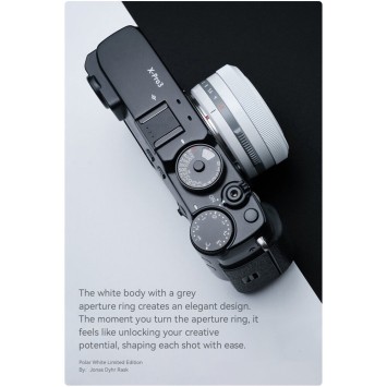 Обʼєктив TTArtisan AF 27mm f/2.8 X для Fujifilm (White)