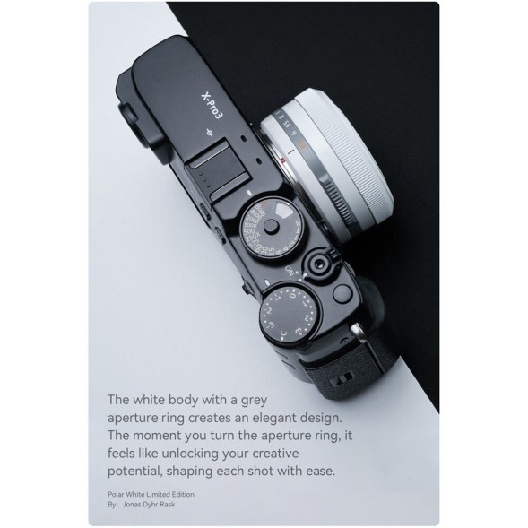 Объектив TTArtisan AF 27mm f/2.8 X для Fujifilm (White)