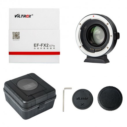 Переходник (спидбустер) Viltrox EF-FX2  для объектива Canon EF на Fujifilm X-mount 0.71x