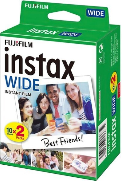 Фотобумага Fujifilm INSTAX WIDE REG,GLOSSY (108х86мм 2х10шт)