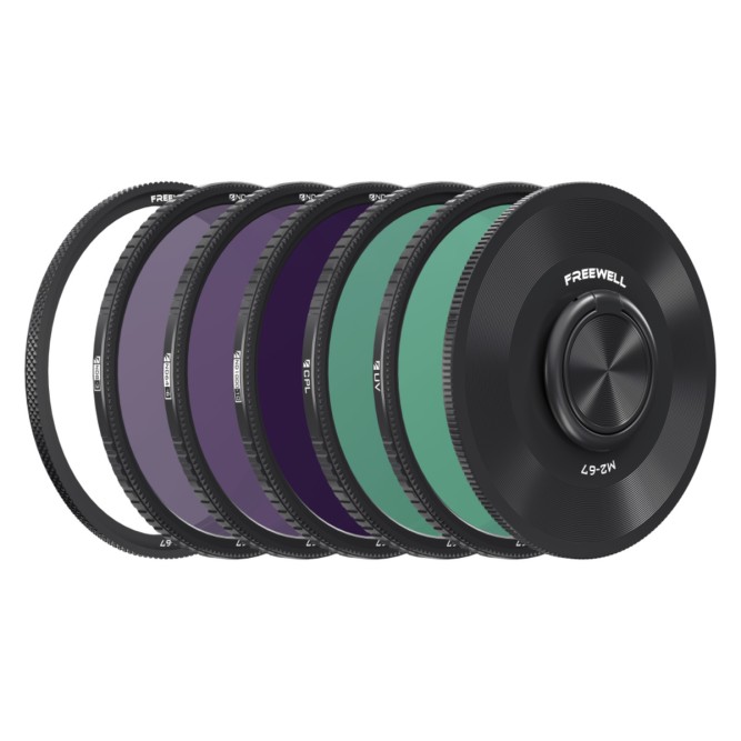 Комплект магнітних фільтрів Freewell M2 67mm 5Pack (ND8, ND64, ND1000, CPL, UV)