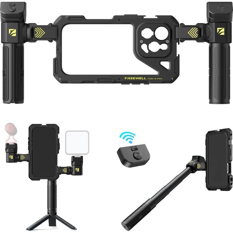 Freewell Genius Rig Kit iPhone 16 Pro用美品 Клетка Freewell Genius Rig для iPhone 16 Pro
