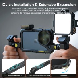 Клетка Freewell Genius Rig для iPhone 16 Pro