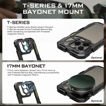 Клітка Freewell Genius Rig для iPhone 16 Pro