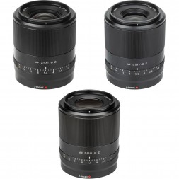 Viltrox 24mm, 35mm, 50mm f/1.8 комплект фиксов под Nikon Z