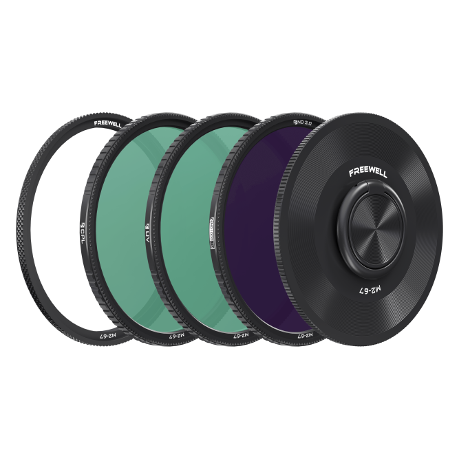Комплект магнітних фільтрів Freewell M2 67mm 3Pack (ND1000, CPL, UV) (знято з виробництва)