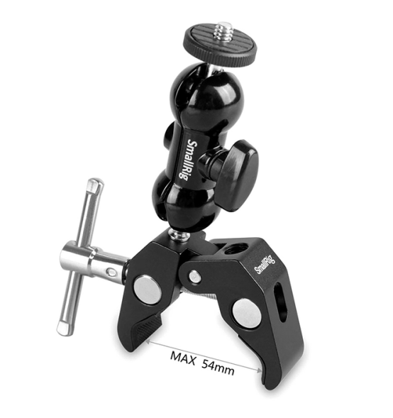 Держатель аксессуаров SmallRig 1138 Clamp Mount with 1/4 Ball Head