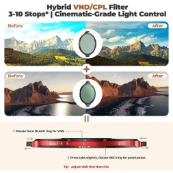 Набор сменных фильтров Freewell Real Locking VND/CPL Mega Kit